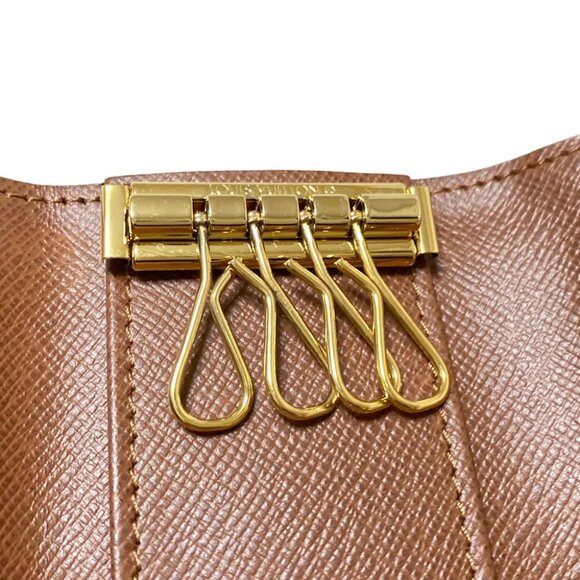 Auth LOUIS VUITTON Multicles 4 M69517 Maroon Monogram - RFID : confirmed - Picture 6 of 6